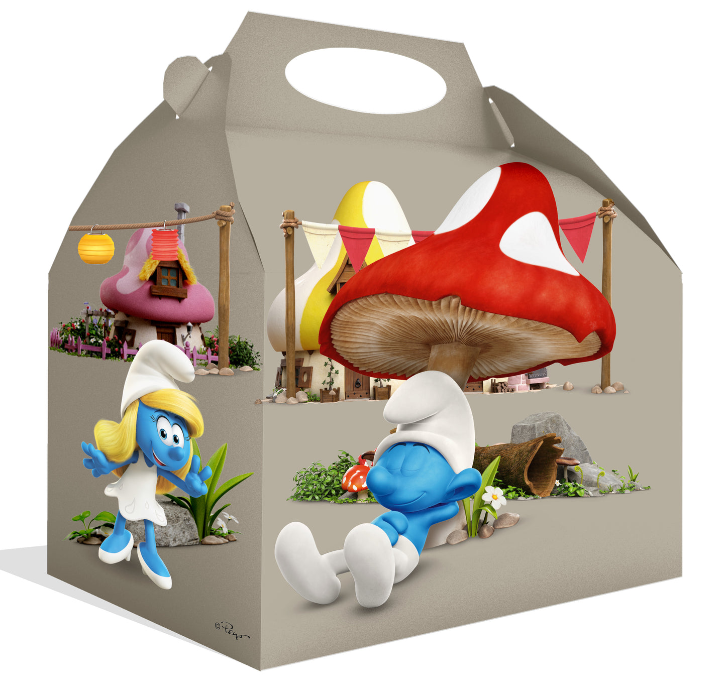 Smurfs Party Food Boxes - Anilas UK