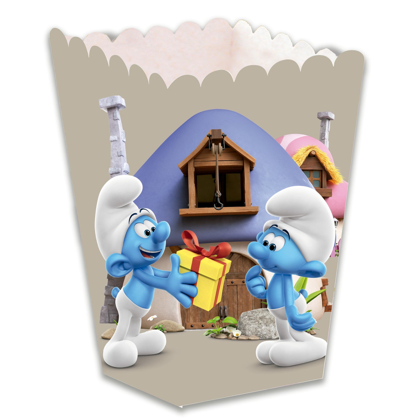 Smurfs Popcorn Boxes (Pack of 12) - Anilas UK