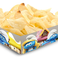 Smurfs Party Cardboard Snack Trays (Pack of 12)