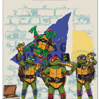 TMNT Plastic Party Loot Bags (pack of 6)