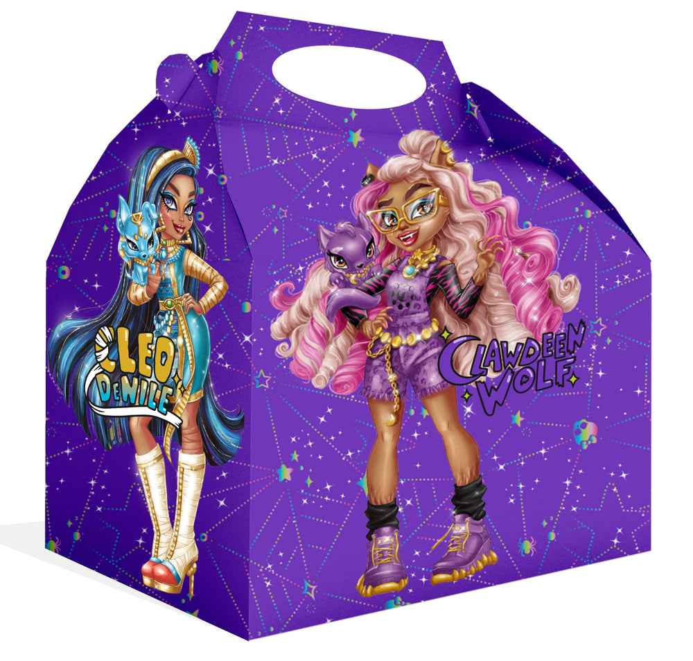 Monster HIgh Party Food Boxes