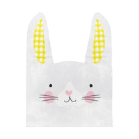 Bunny Shaped Paper Napkins (Pack of 20) - Anilas UK