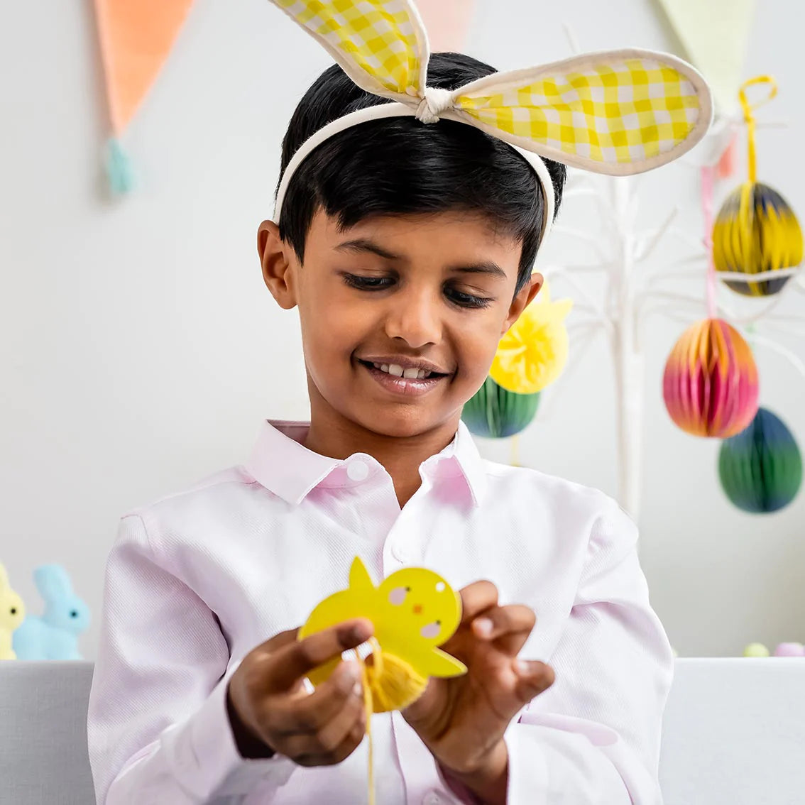 Easter Animals Pom Pom Kit - 6 Pack - Anilas UK