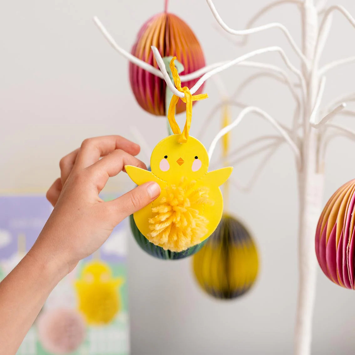 Easter Animals Pom Pom Kit - 6 Pack - Anilas UK