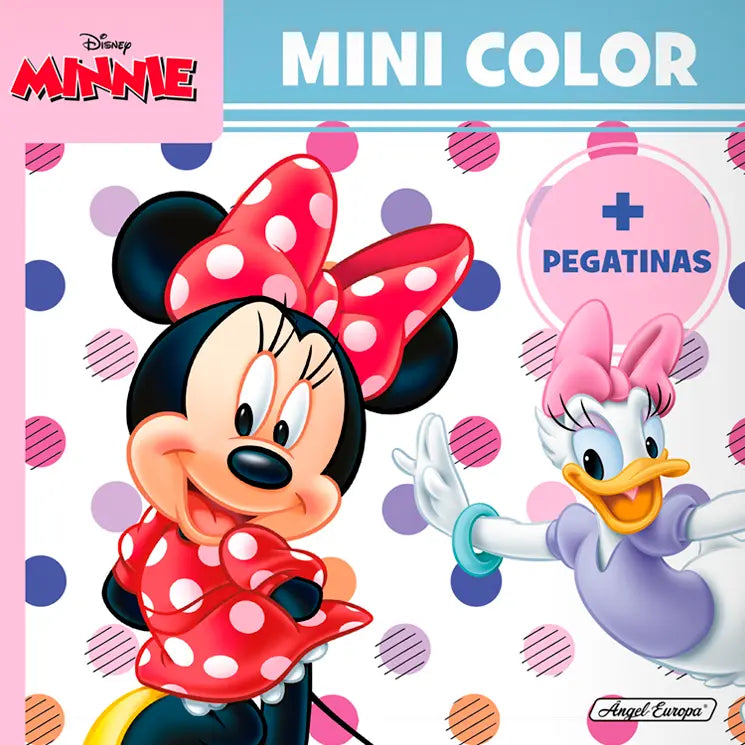 Disney Minnie Colouring Book with Stickers 12 pages - Anilas UK