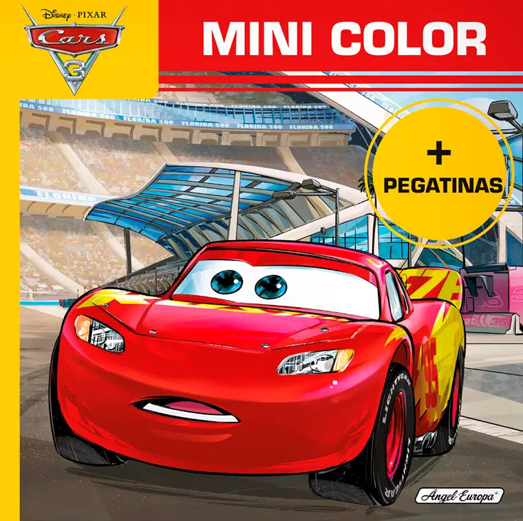 Disney Cars Colouring Book with Stickers 12 pages - Anilas UK