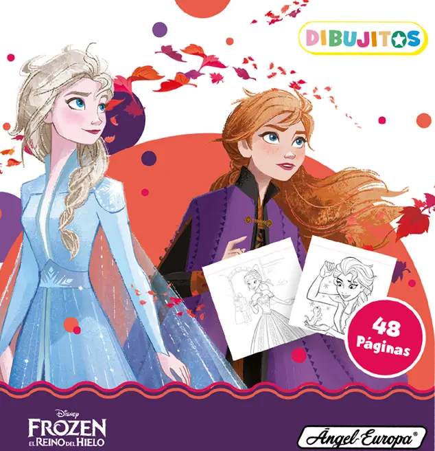 Disney Frozen Mini Colouring Book, 48 sheets - Anilas UK