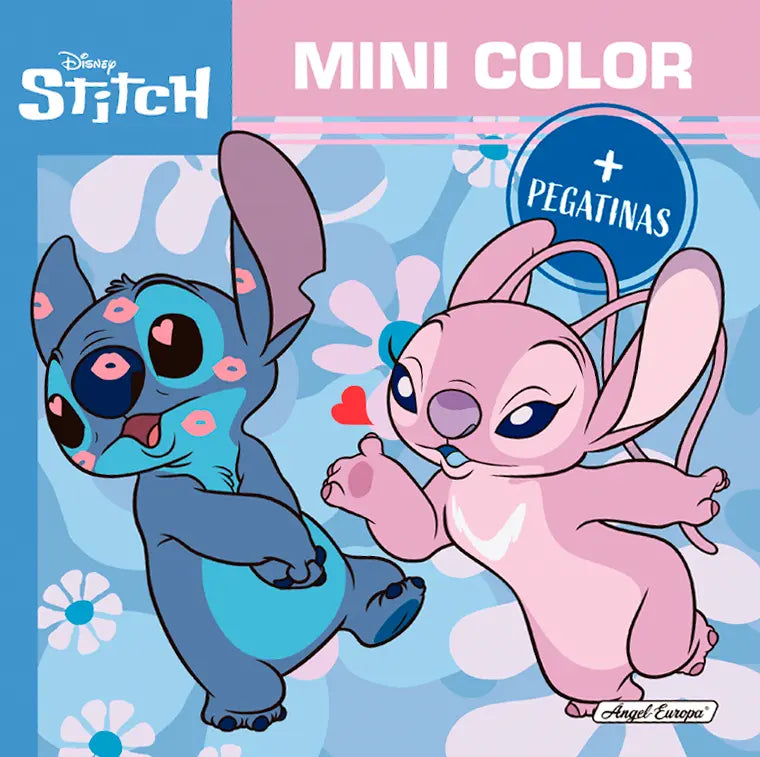 Disney Stitch Colouring Book with Stickers 12 pages - Anilas UK
