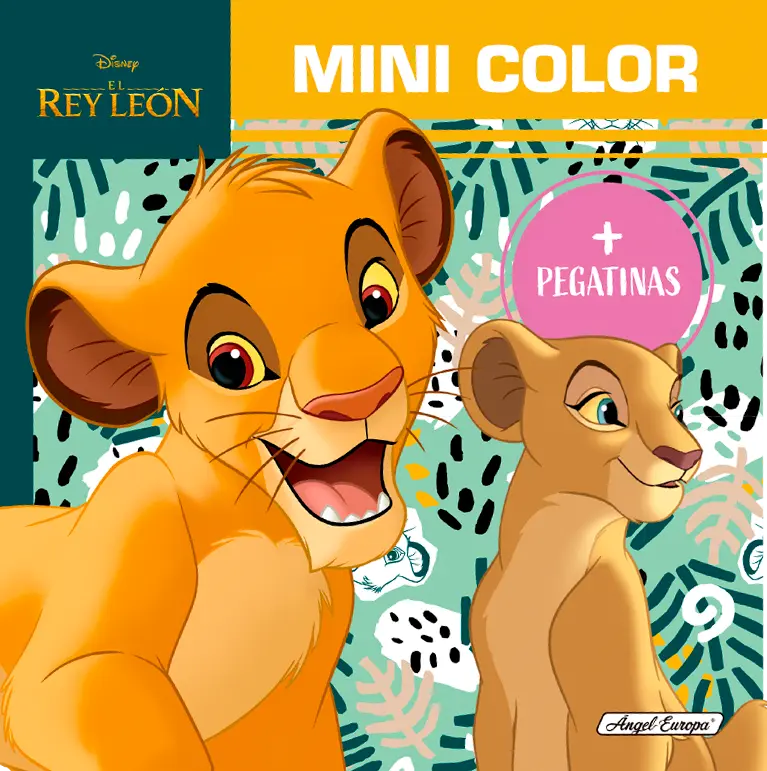 Disney Lion King Colouring Book with Stickers 12 pages - Anilas UK