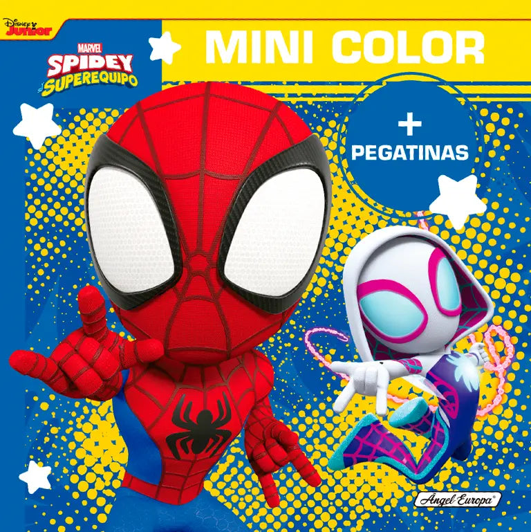 Marvel Spidey Colouring Book with Stickers 12 pages - Anilas UK