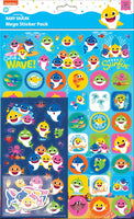 
              Baby Shark Mega Sticker Pack - Anilas UK
            