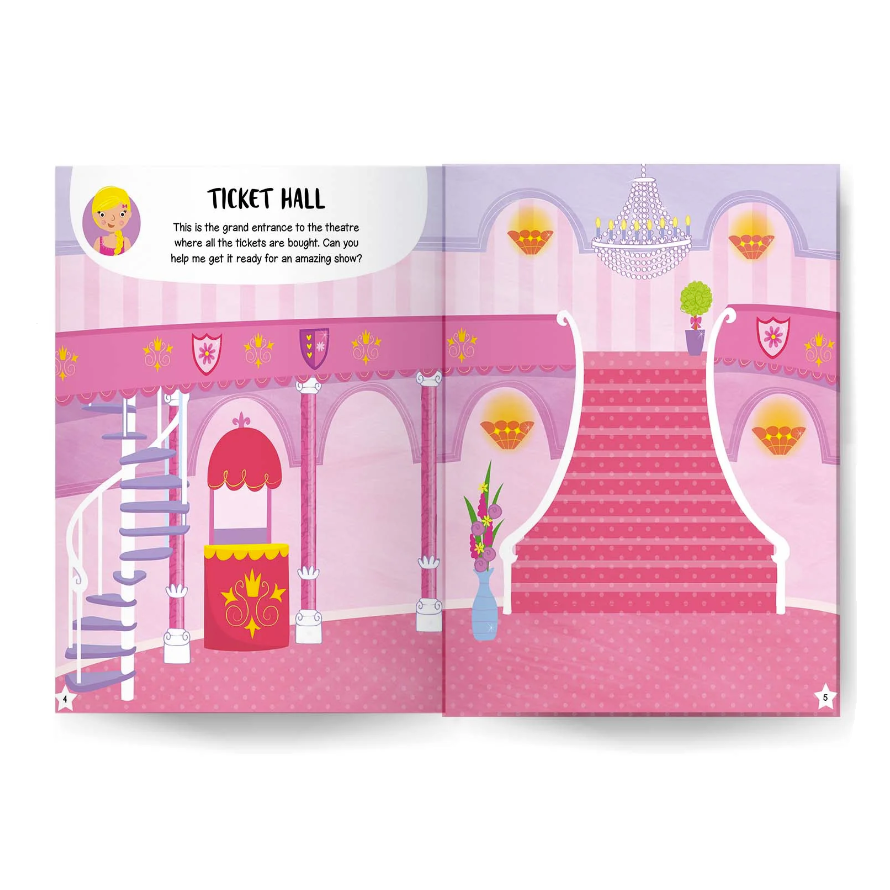 Ballerina Doll’s House Sticker Book