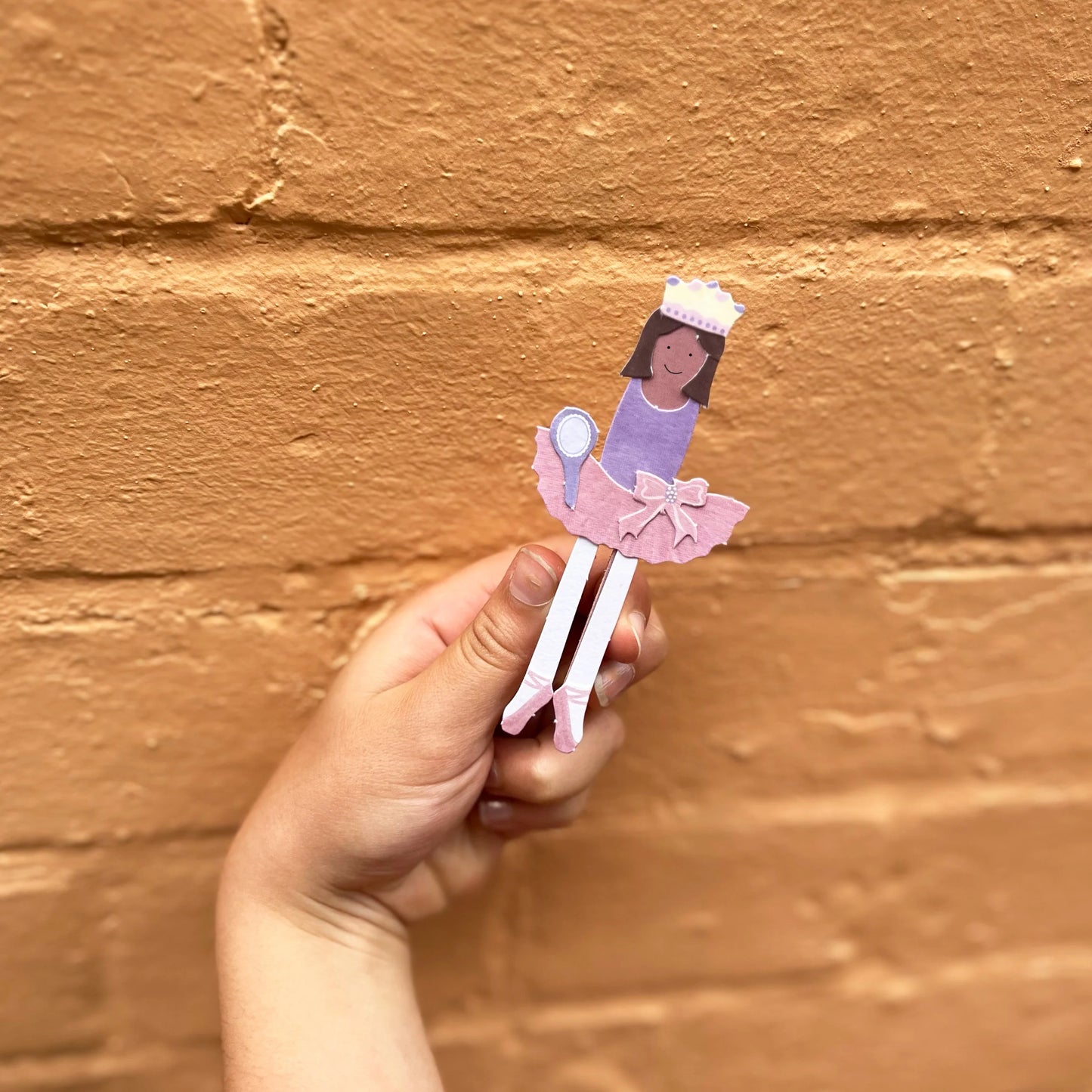 Make Your Own Ballerina Peg Doll - Anilas UK