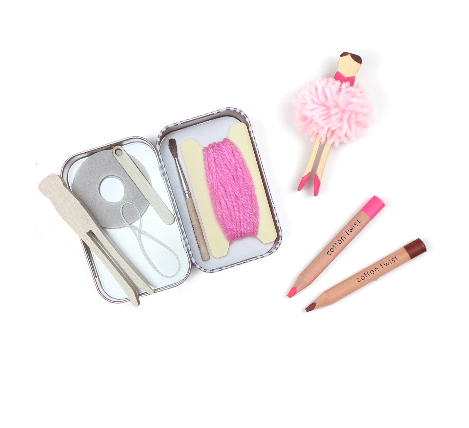 Pom Pom Ballerina Gift Tin - Anilas UK