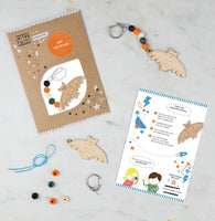 
              Make Your Own Halloween Bat Keyring Kit
            