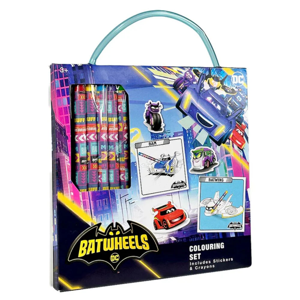 Batwheels On the Go Colouring Set