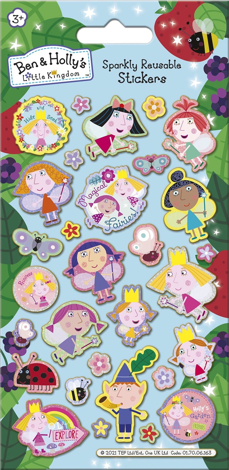 Ben & Holly Reusable Foil Stickers - Anilas UK