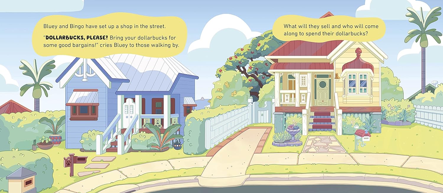 Bluey: Let's Play Outside? Magnet Book - Anilas UK
