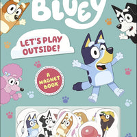 Bluey: Let's Play Outside? Magnet Book - Anilas UK