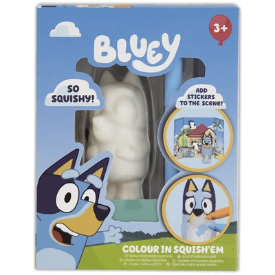 Bluey Colour Your Own Squish'Em - Anilas UK