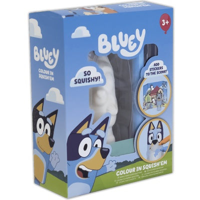 Bluey Colour Your Own Squish'Em - Anilas UK