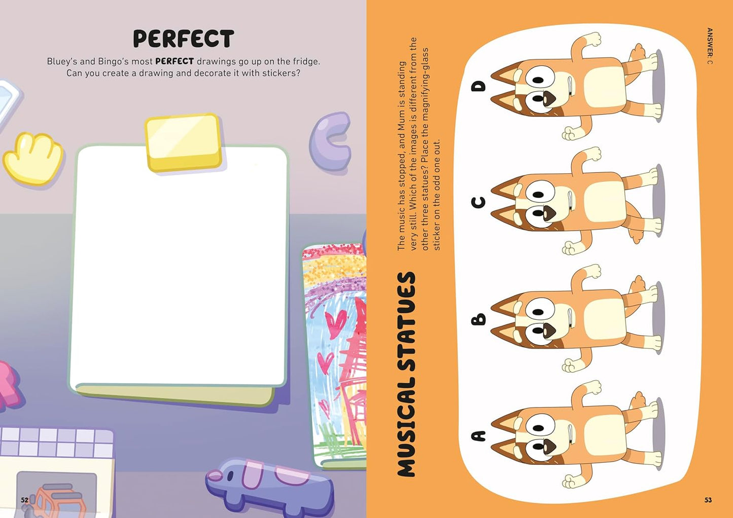 Bluey: Super Stickers An Activity Book - Anilas UK