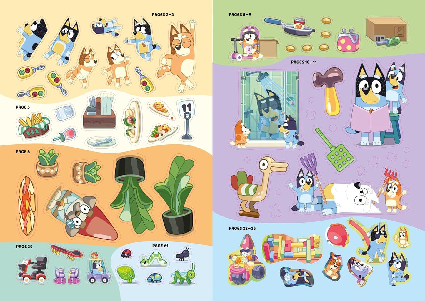 Bluey: Super Stickers An Activity Book - Anilas UK