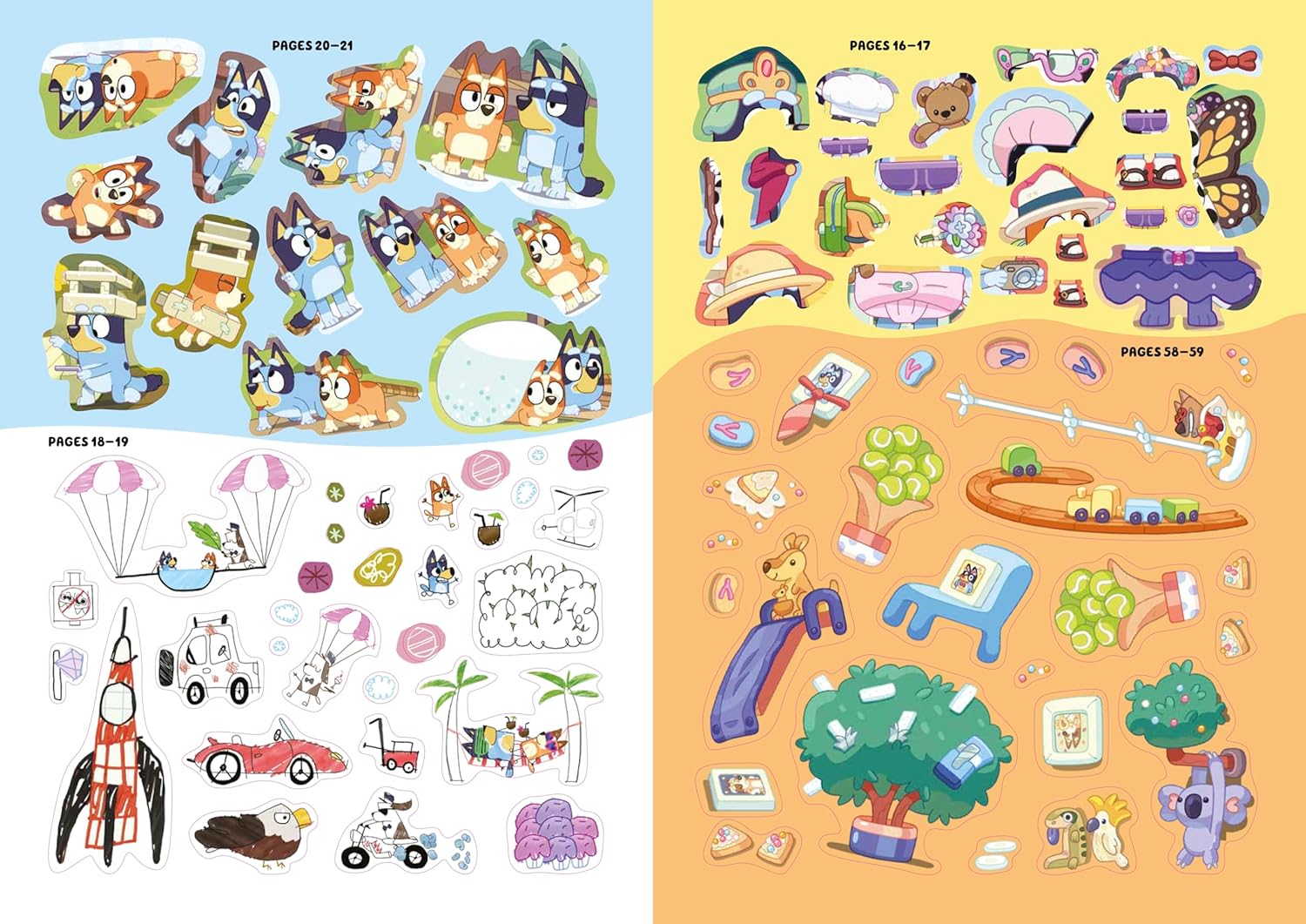 Bluey: Super Stickers An Activity Book - Anilas UK