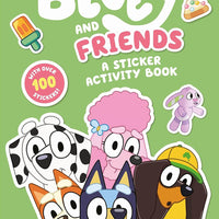 Bluey and Friends A Sticker Activity Book - Anilas UK