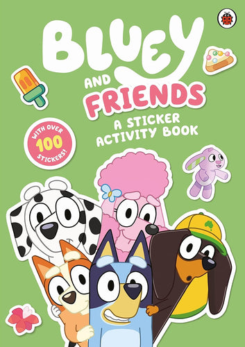 Bluey and Friends A Sticker Activity Book - Anilas UK