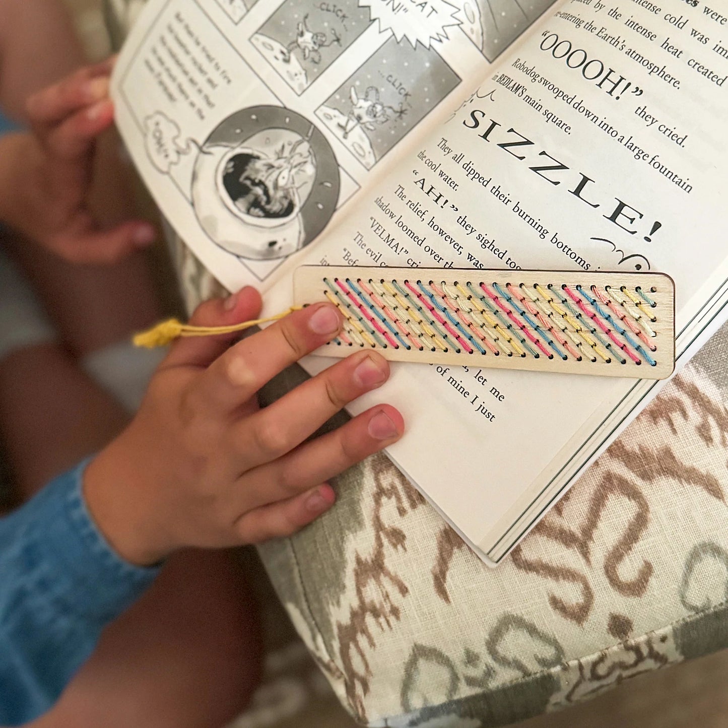 Make Your Own Stitched Tassel Bookmark - Anilas UK