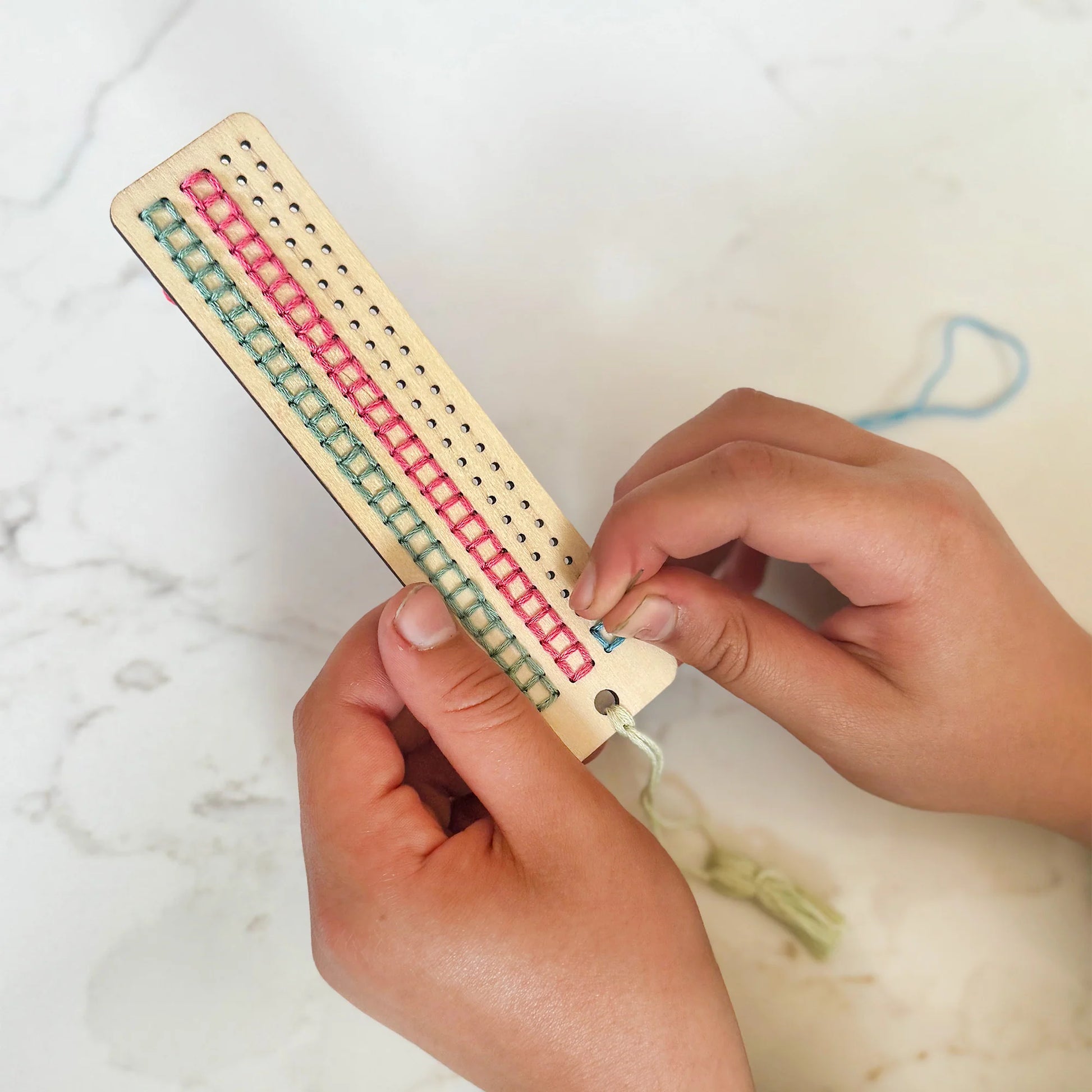 Make Your Own Stitched Tassel Bookmark - Anilas UK