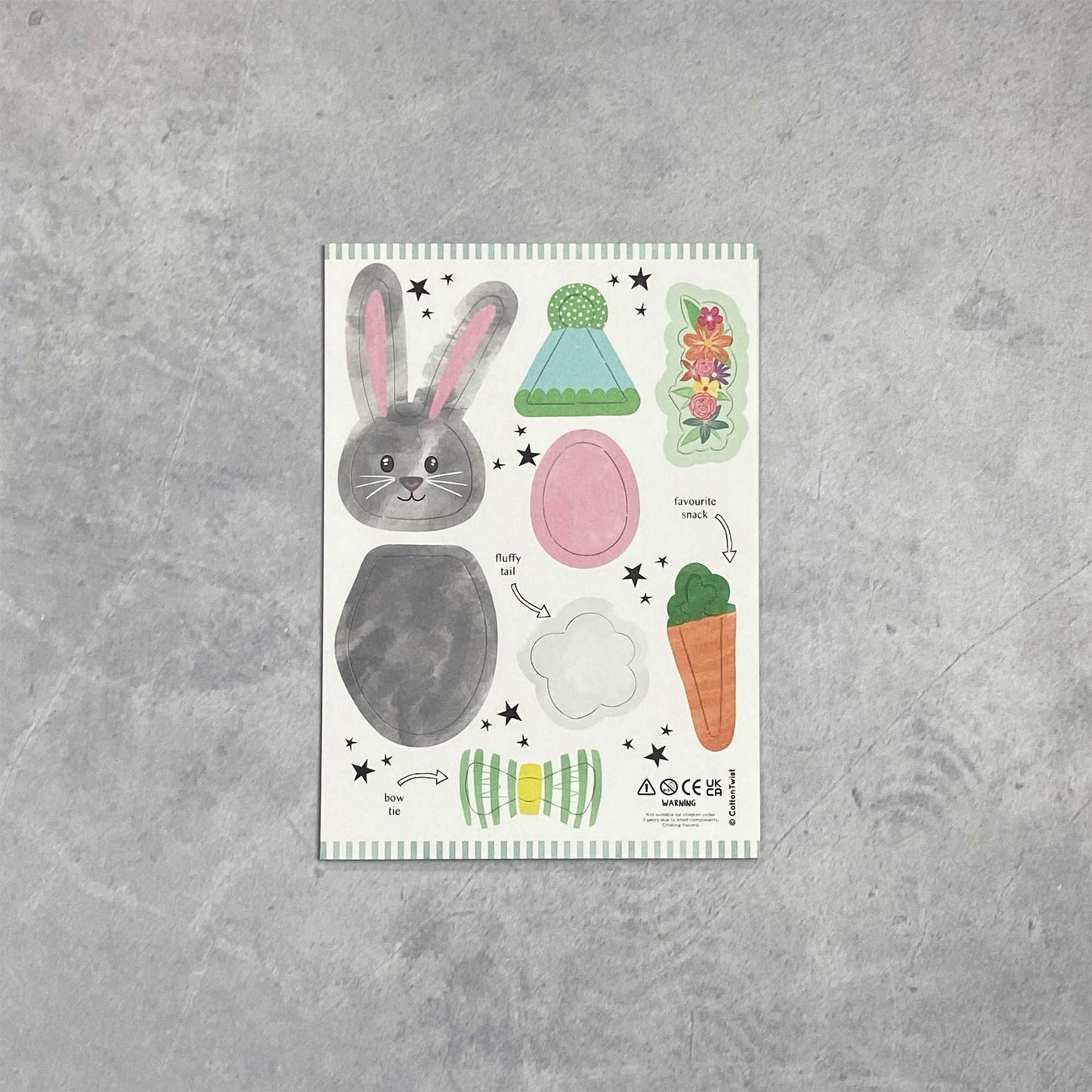 Make Your Own Bunny Peg Doll - Anilas UK