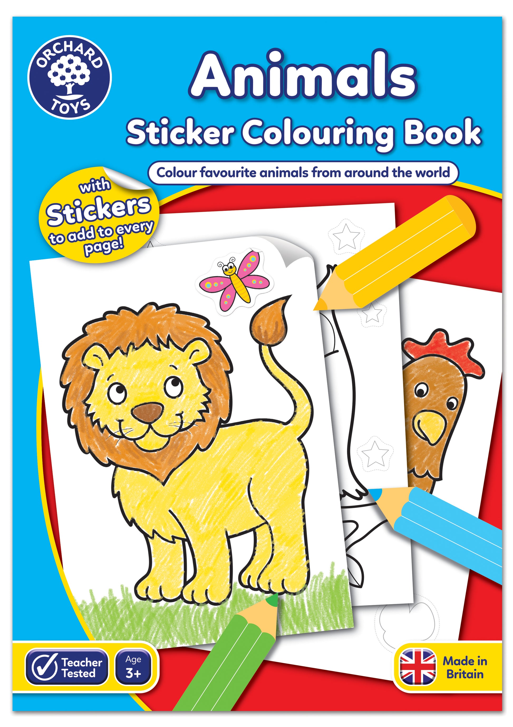 Animals Colouring Book - Anilas UK