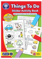 
              Things To Do Activity Book - Anilas UK
            