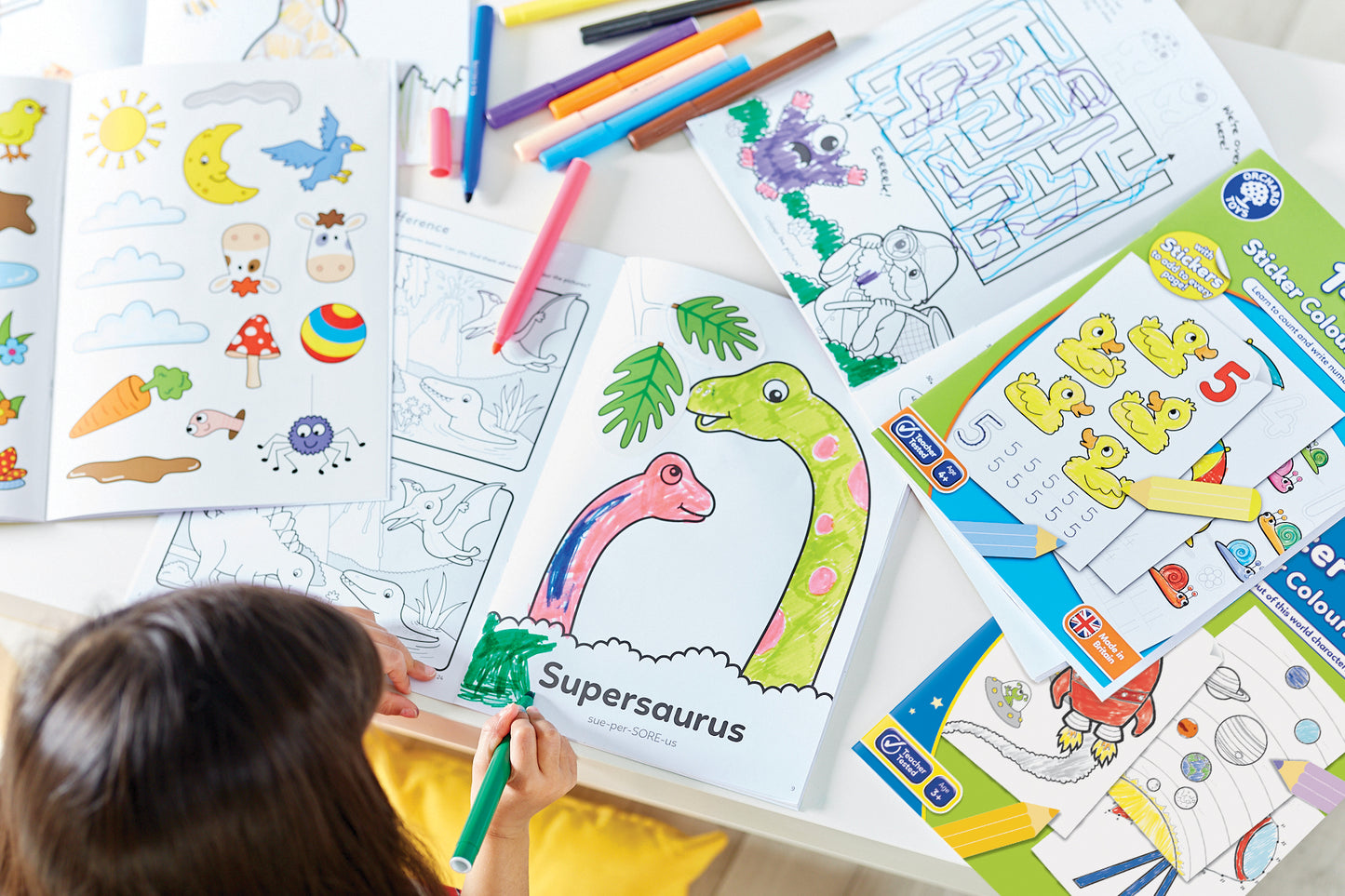 1-20 Colouring Book - Anilas UK