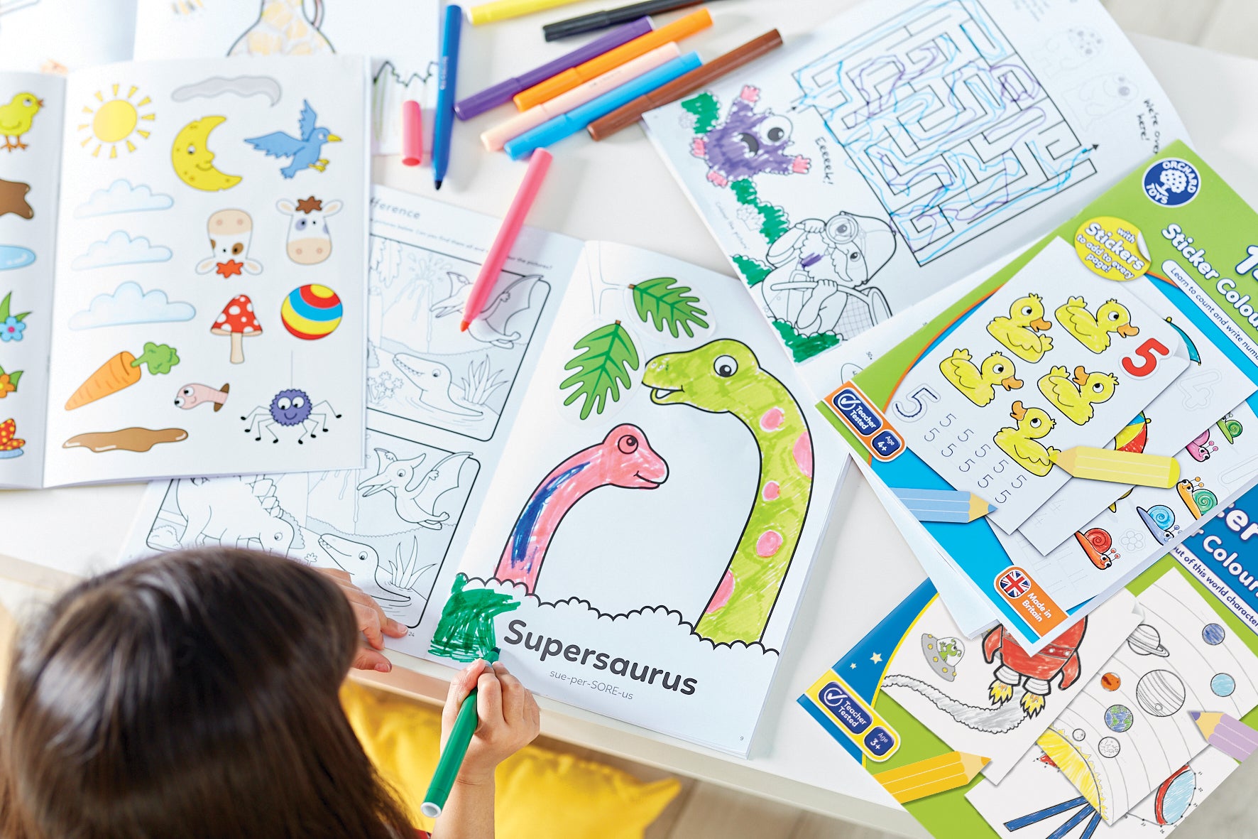 1-20 Colouring Book - Anilas UK