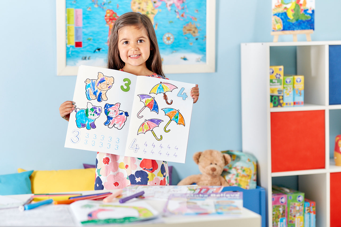 1-20 Colouring Book - Anilas UK