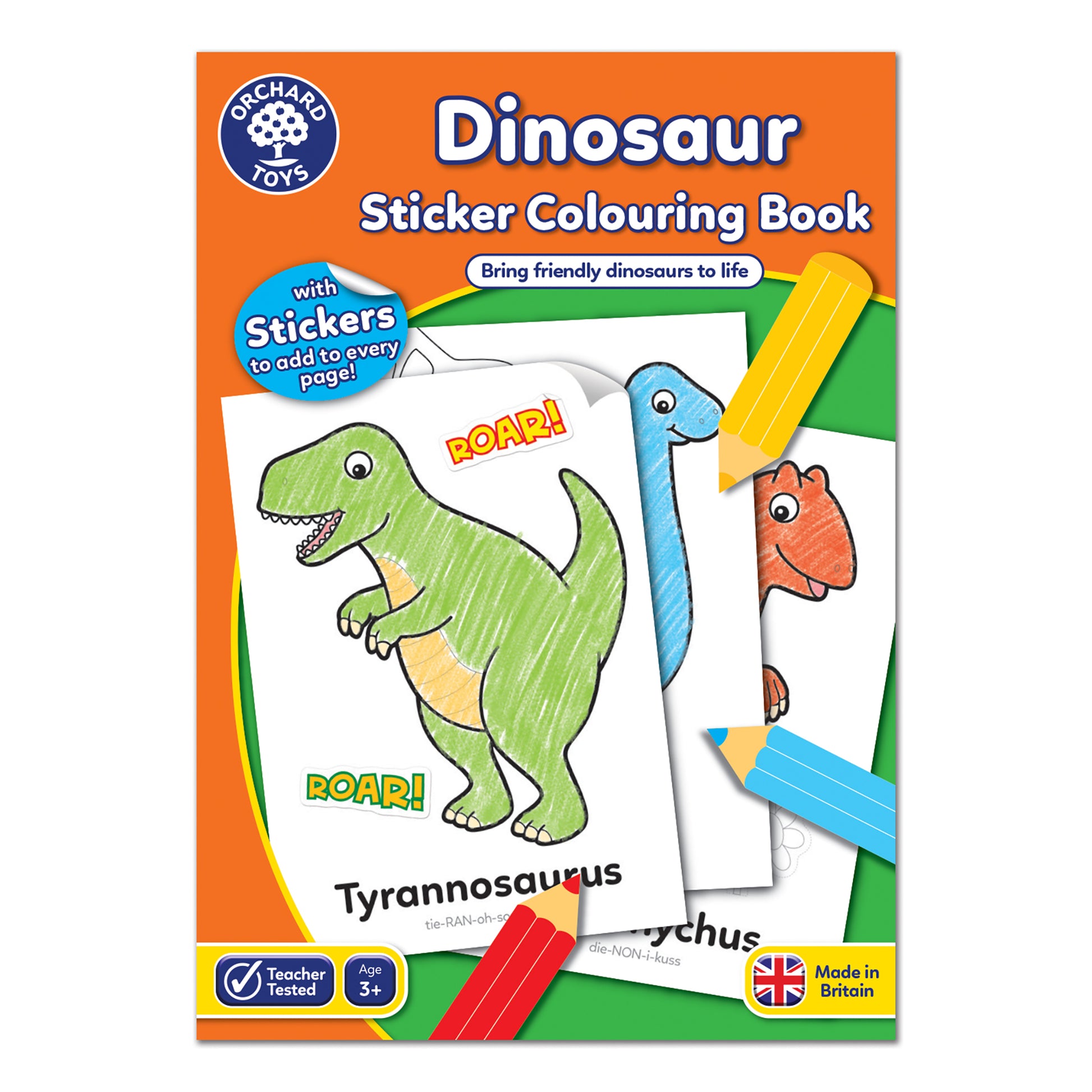 Dinosaurs Colouring Book - Anilas UK