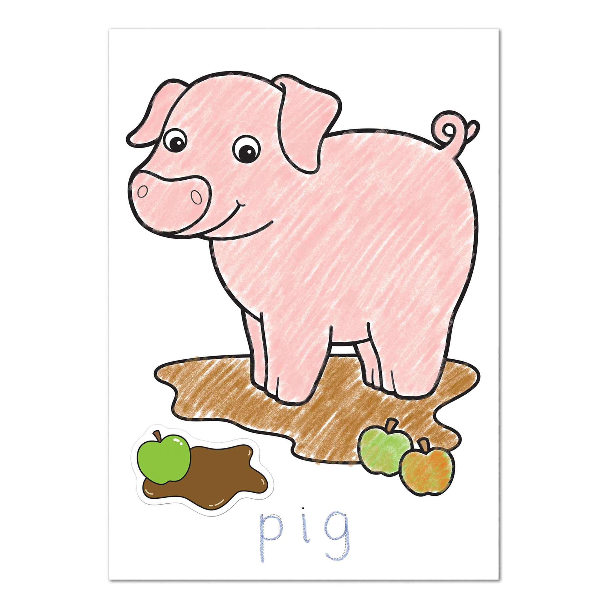 Farmyard Colouring Book - Anilas UK