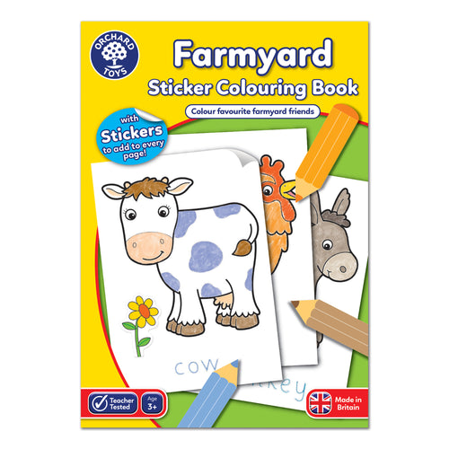 Farmyard Colouring Book - Anilas UK