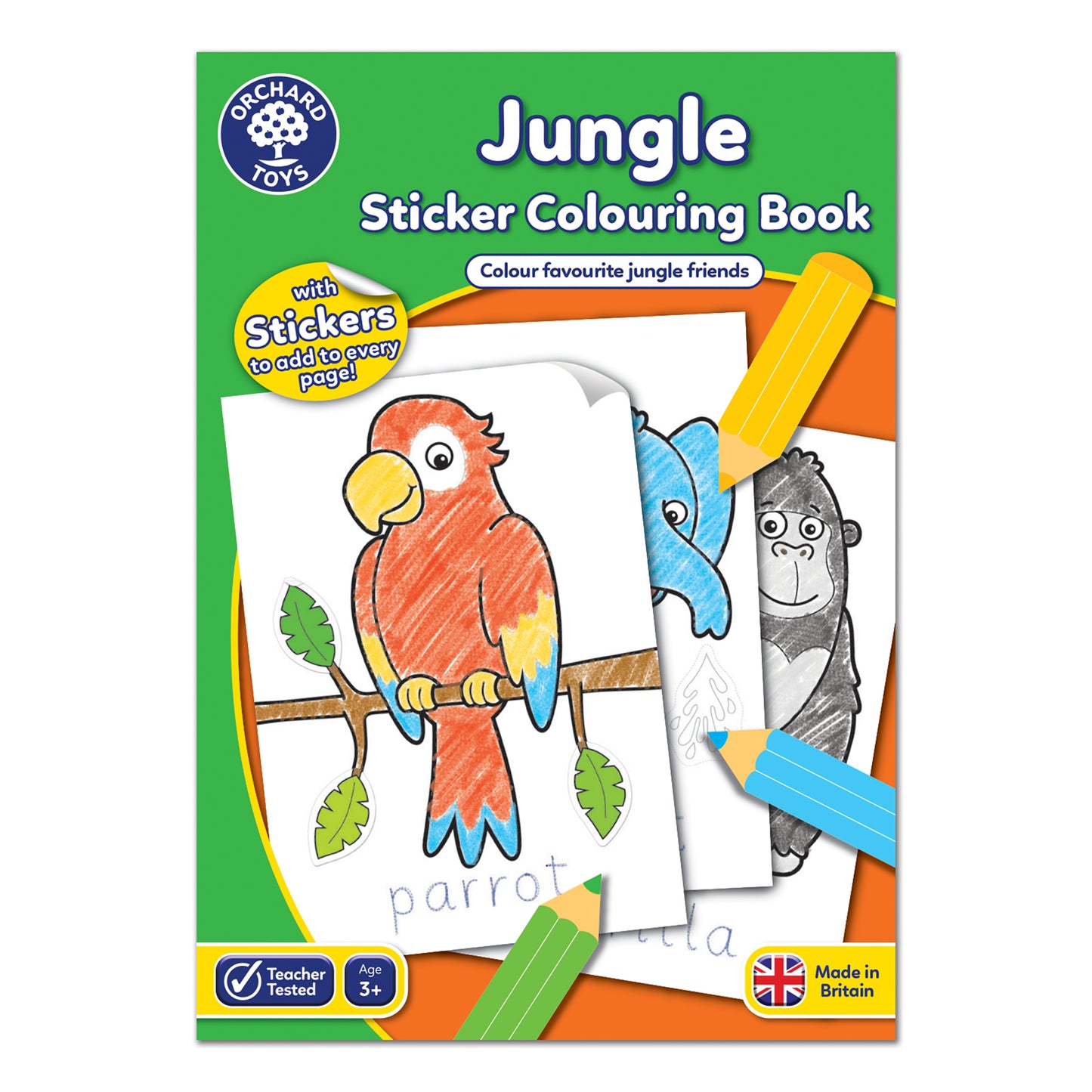 Jungle Colouring Book - Anilas UK