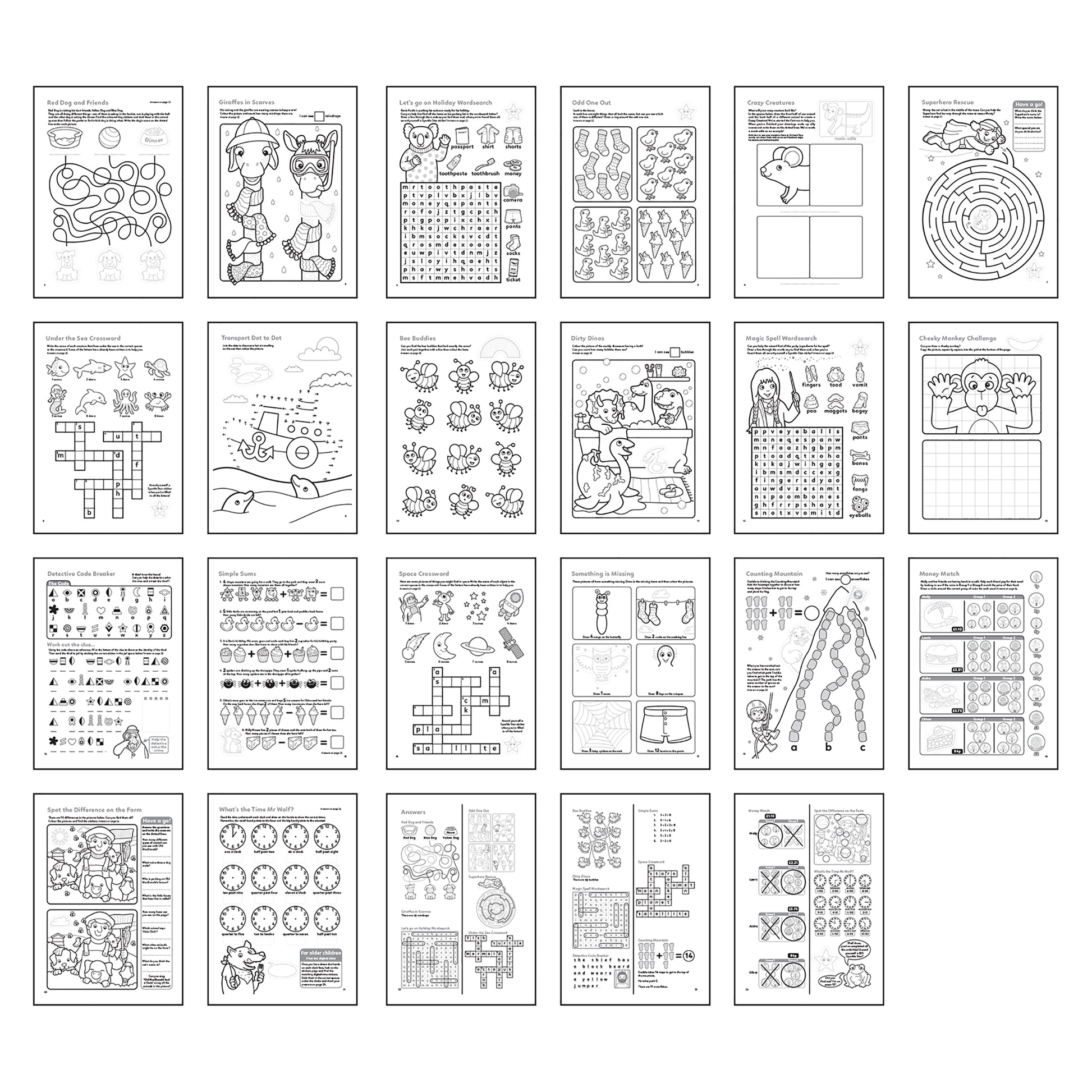 More Things To Do Colouring Book - Anilas UK