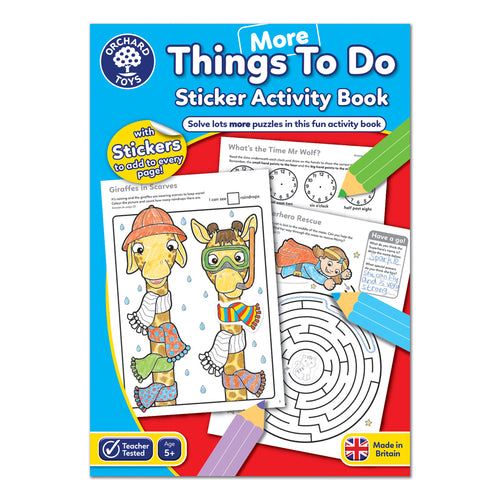 More Things To Do Colouring Book - Anilas UK