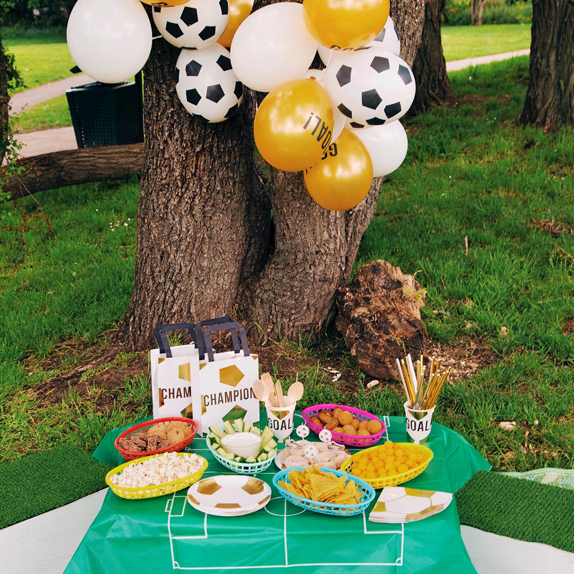 Party Champions Football Balloons - Anilas UK