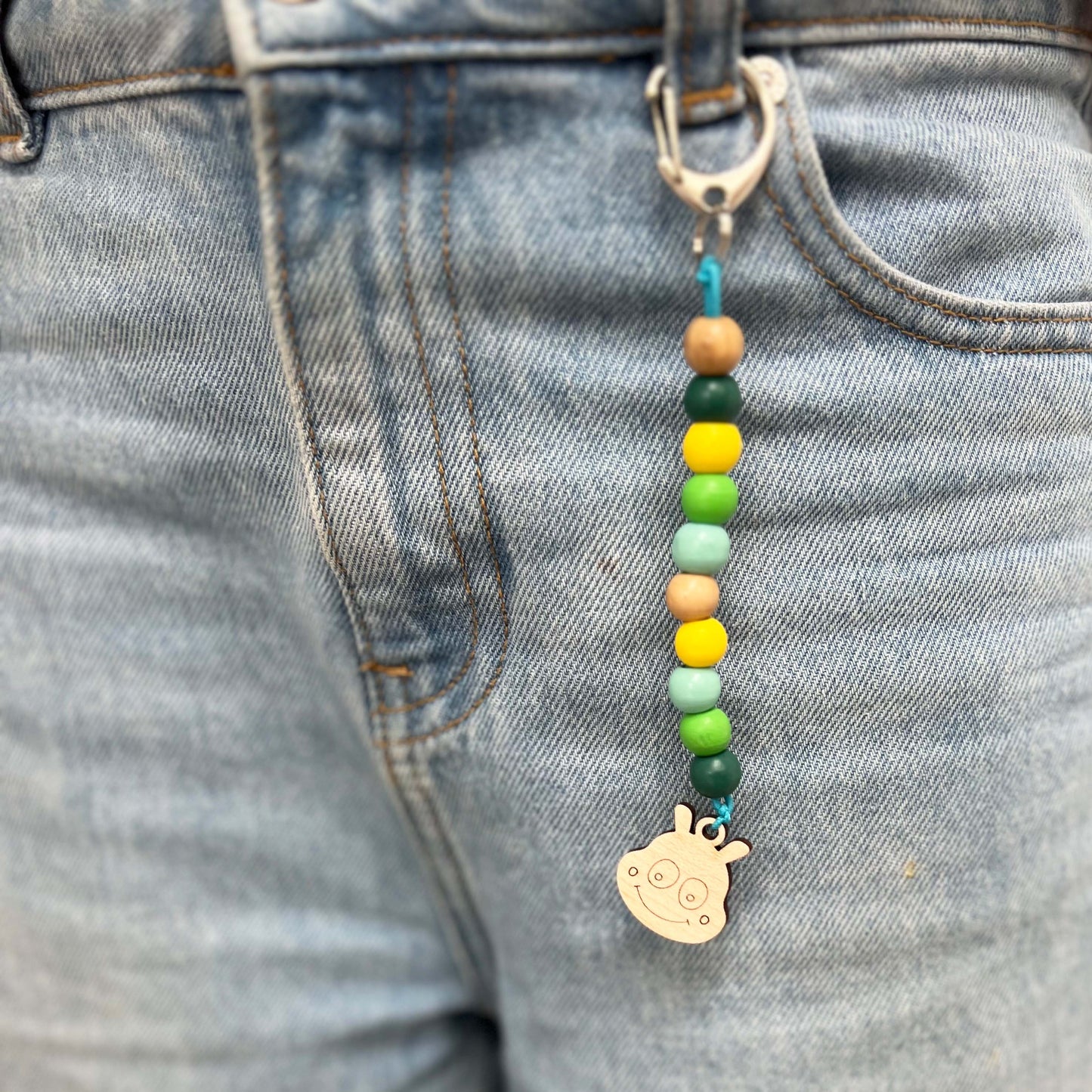 Make Your Own Caterpillar Keyring - Anilas UK