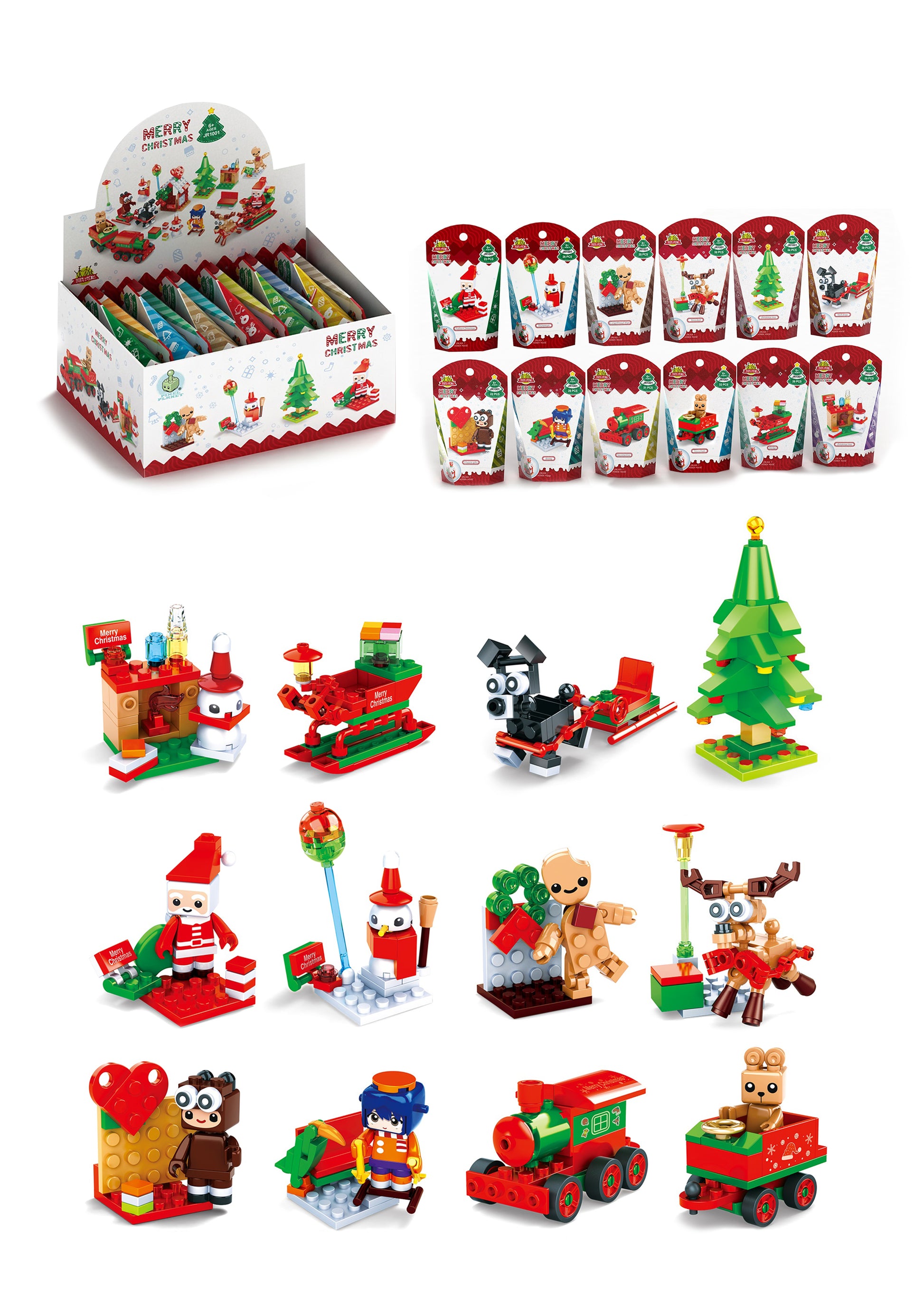 Christmas Brick Figure - Anilas UK