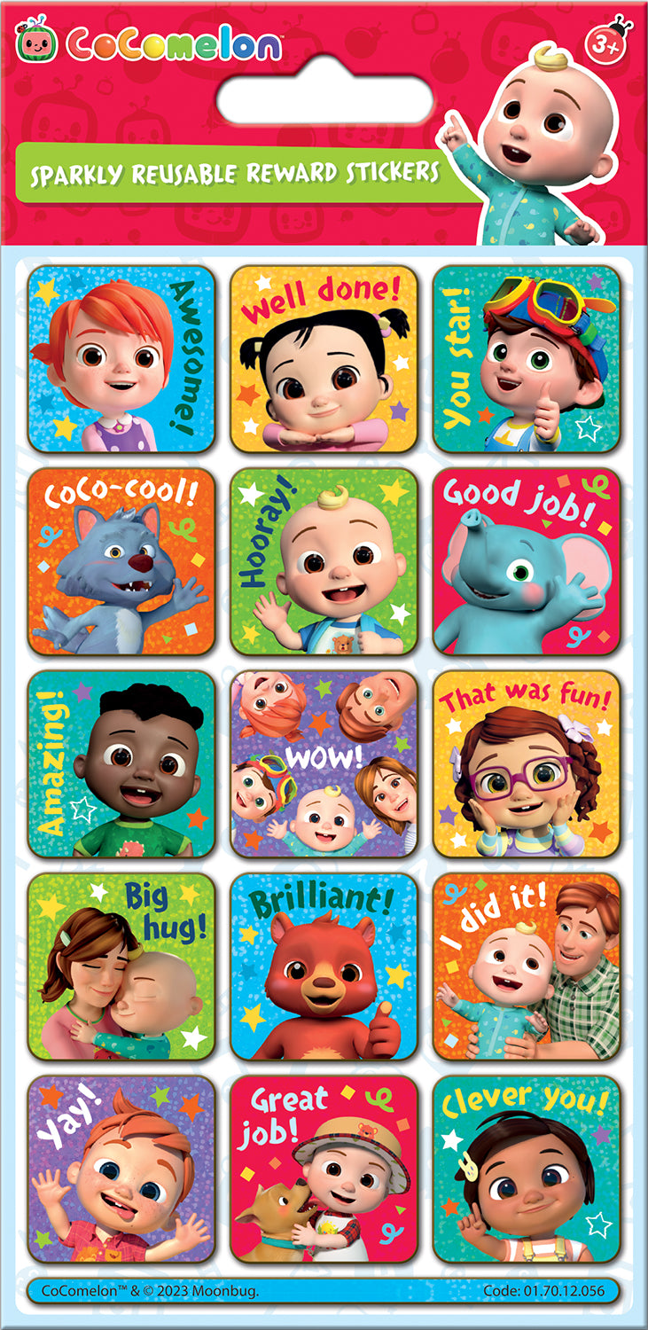 Cocomelon Reward Stickers - Anilas UK