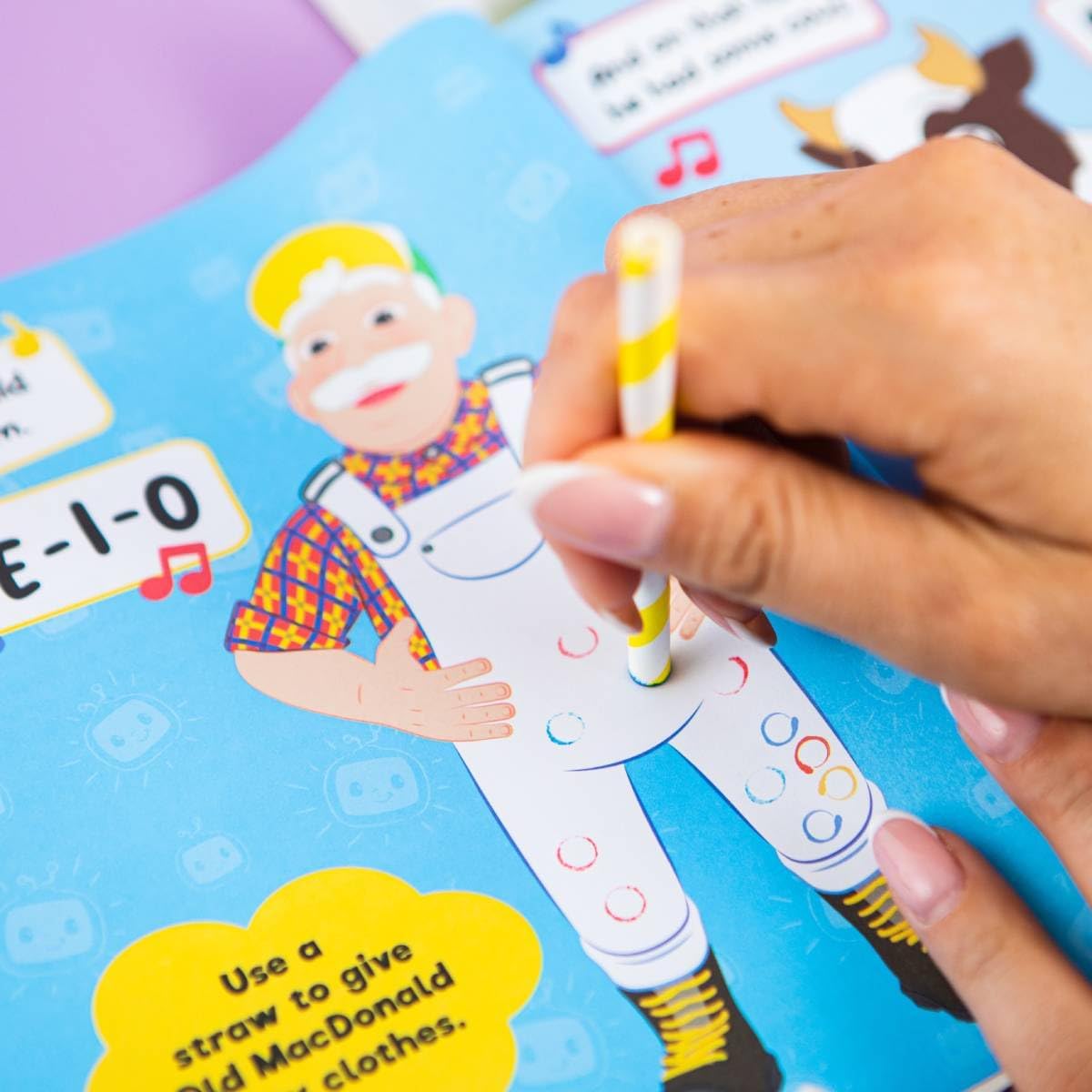 CoComelon Finger Painting Book - Anilas UK