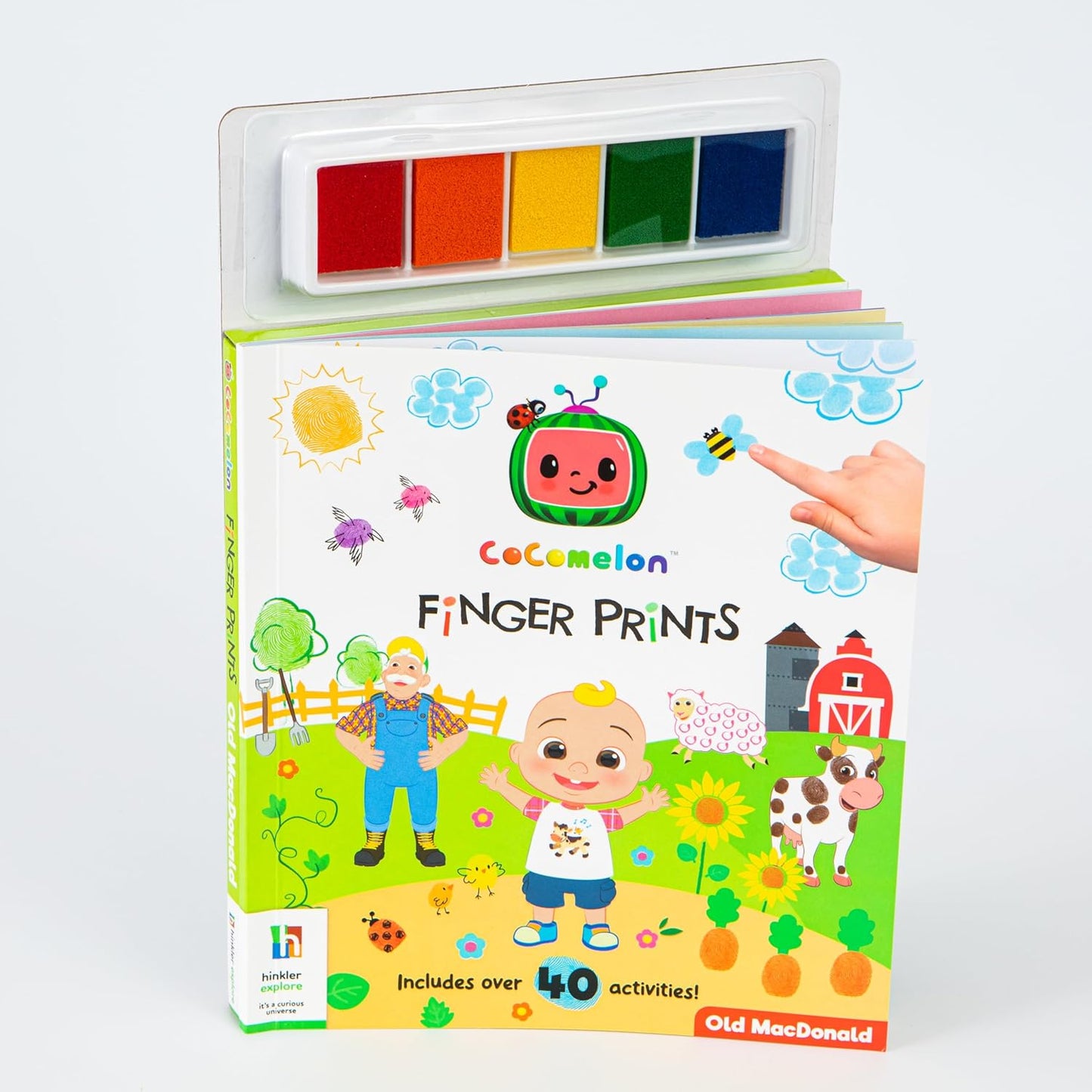 CoComelon Finger Painting Book - Anilas UK